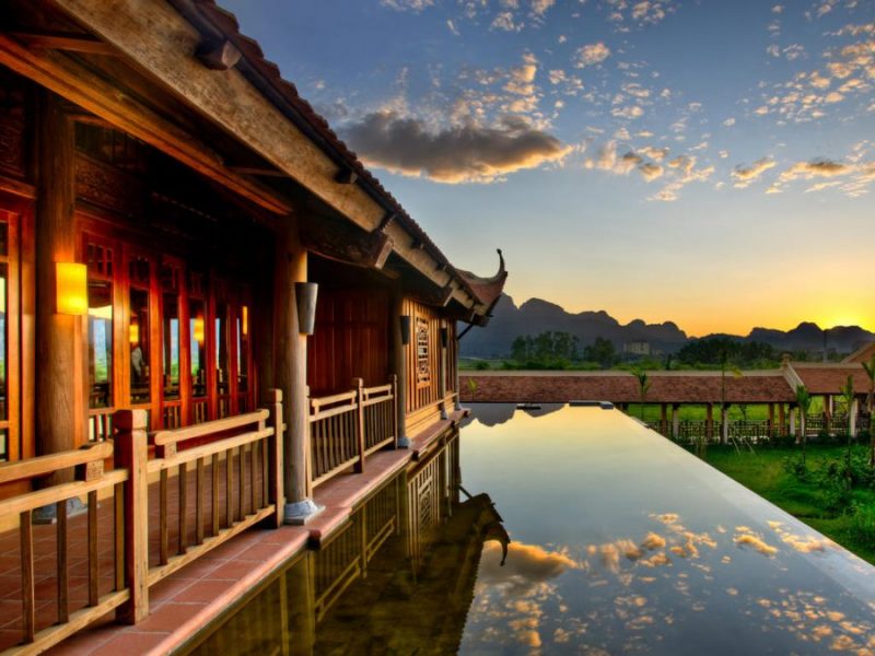 Emeralda Resort Ninh Bình, một trong những resort miền Bắc nổi tiếng